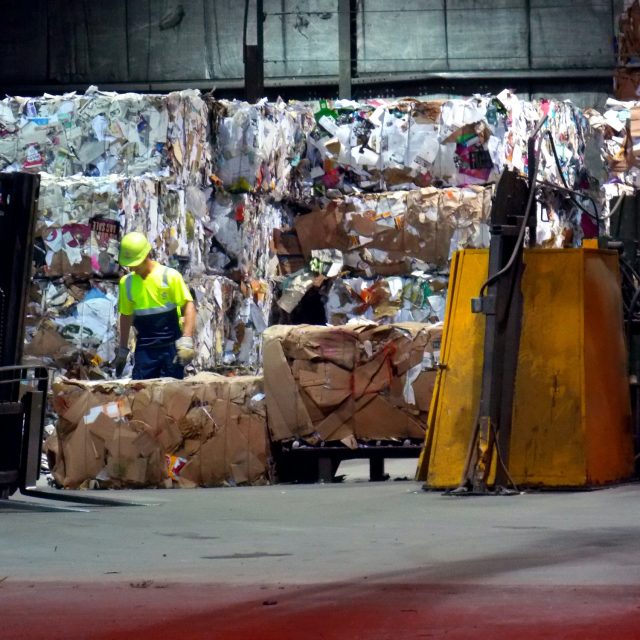 waste management recycling center